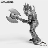 Tabletop Terrain Miniature Undead Warrior Tier 1