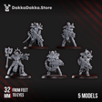 Tabletop Terrain Miniature Unholy BFG Squad