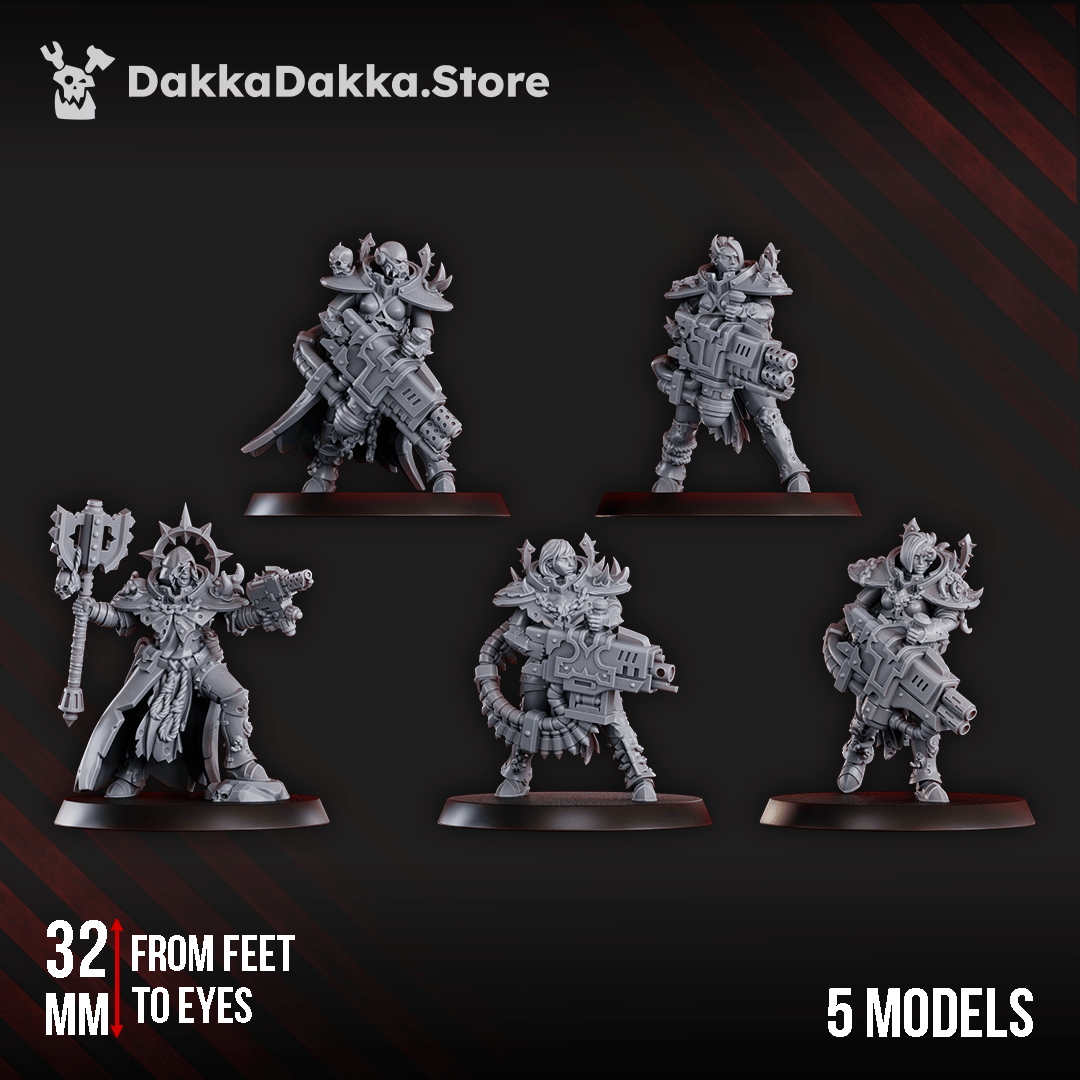 Tabletop Terrain Miniature Unholy BFG Squad