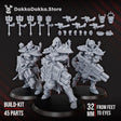 Tabletop Terrain Miniature Unholy BFG Squad (build kit)