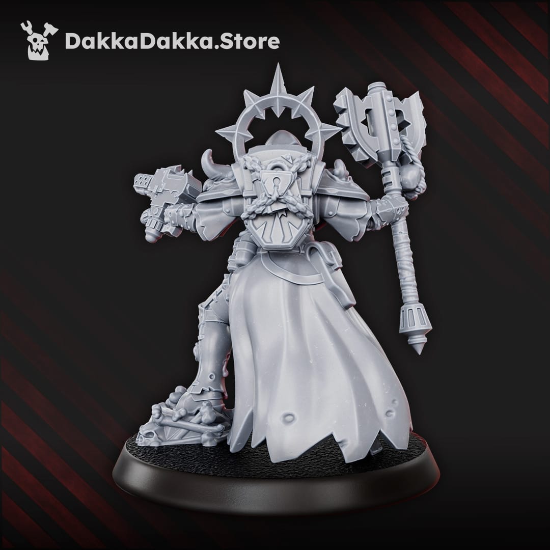 Tabletop Terrain Miniature Unholy Space Coven Heavy Sergeant