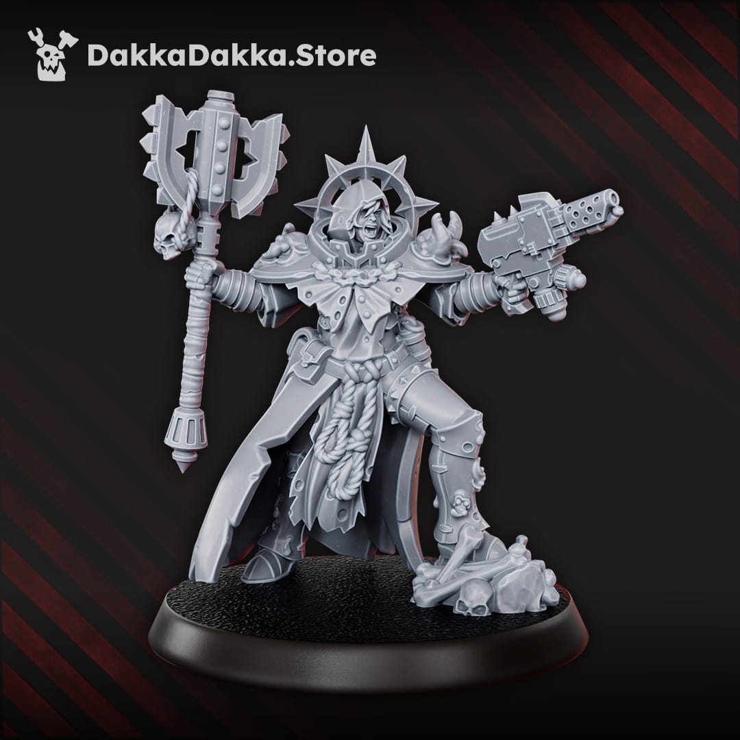 Tabletop Terrain Miniature Unholy Space Coven Heavy Sergeant