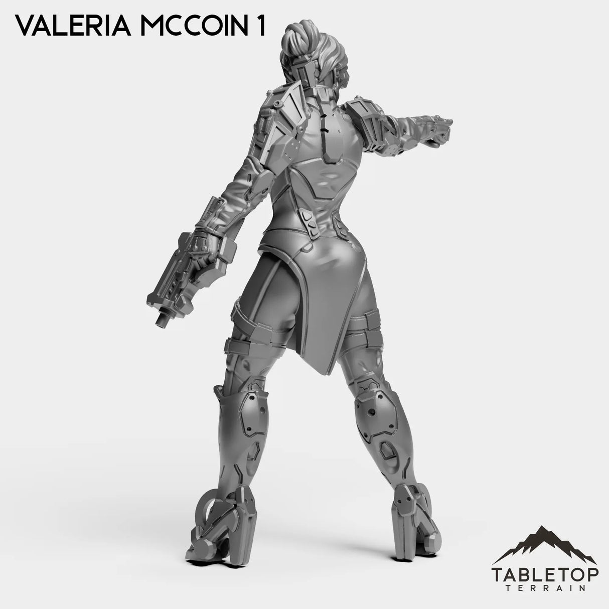 Tabletop Terrain Miniature Valeria McCoin - Raid44 Highway Patrol