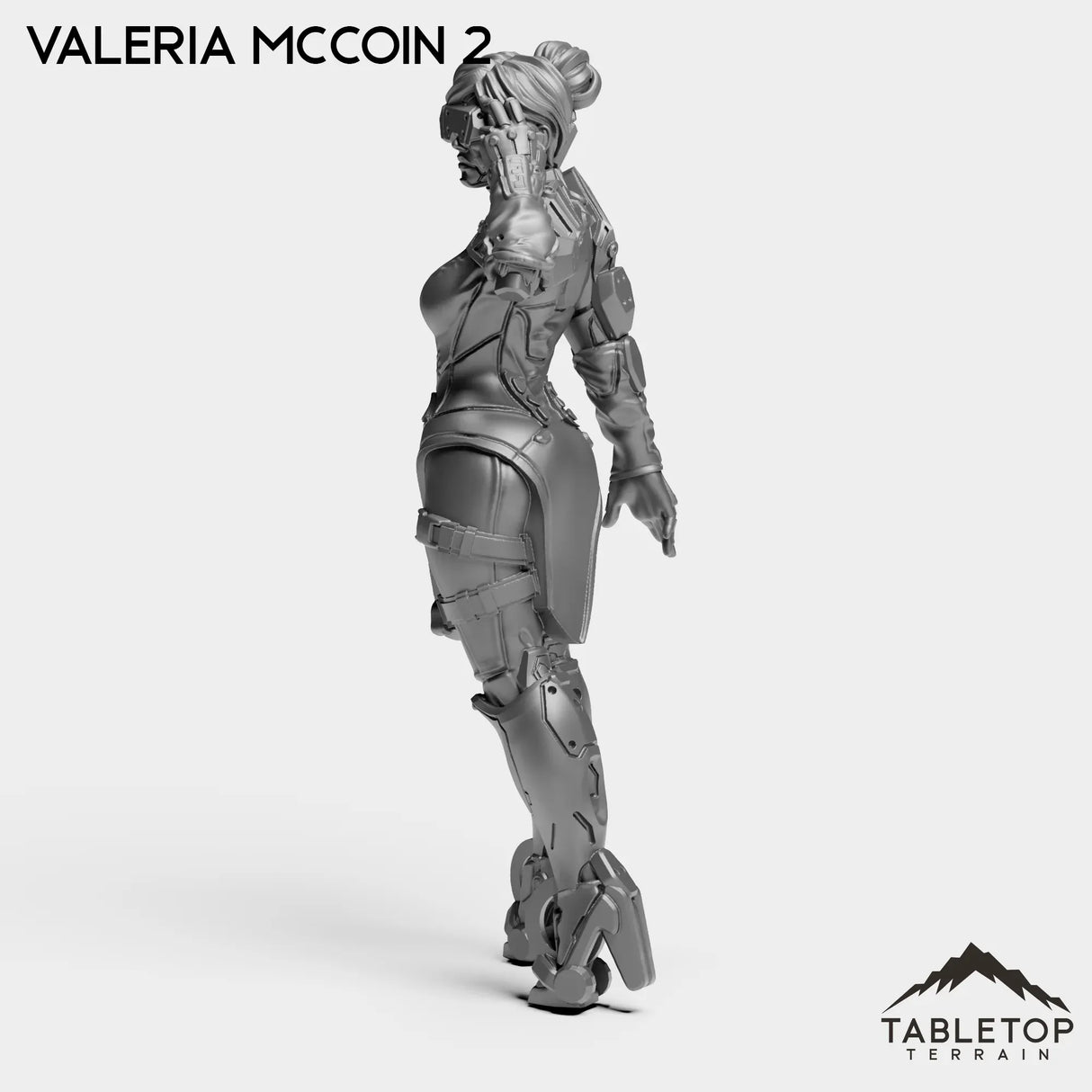 Tabletop Terrain Miniature Valeria McCoin - Raid44 Highway Patrol