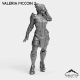 Tabletop Terrain Miniature Valeria McCoin - Raid44 Highway Patrol