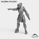 Tabletop Terrain Miniature Valeria McCoin - Raid44 Highway Patrol