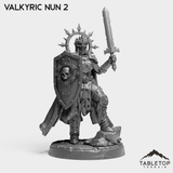 Tabletop Terrain Miniature Valkyric Nuns - Add-ons