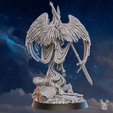 Tabletop Terrain Miniature Valkyrie Warmaster Air