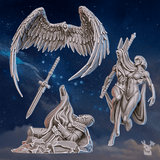 Tabletop Terrain Miniature Valkyrie Warmaster Air
