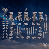 Tabletop Terrain Miniature Valkyries Squad (build kit)