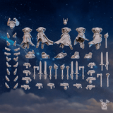 Tabletop Terrain Miniature Valkyries Squad (build kit)
