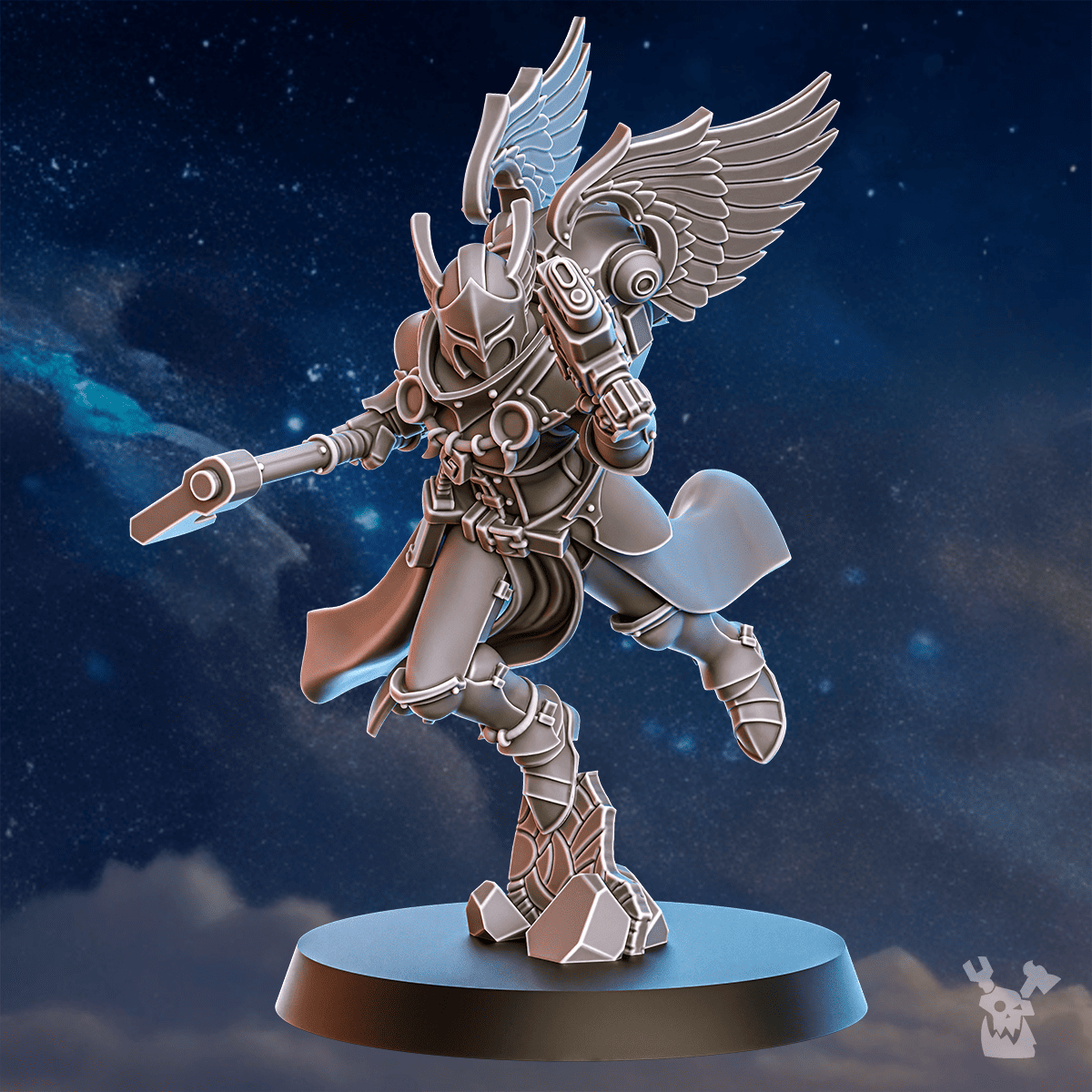 Tabletop Terrain Miniature Valkyries Squad x5