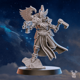 Tabletop Terrain Miniature Valkyries Squad x5