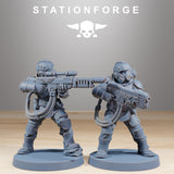 Tabletop Terrain Miniature Vaskar Commandos