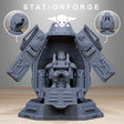 Tabletop Terrain Miniature Vaskar Drop Pod