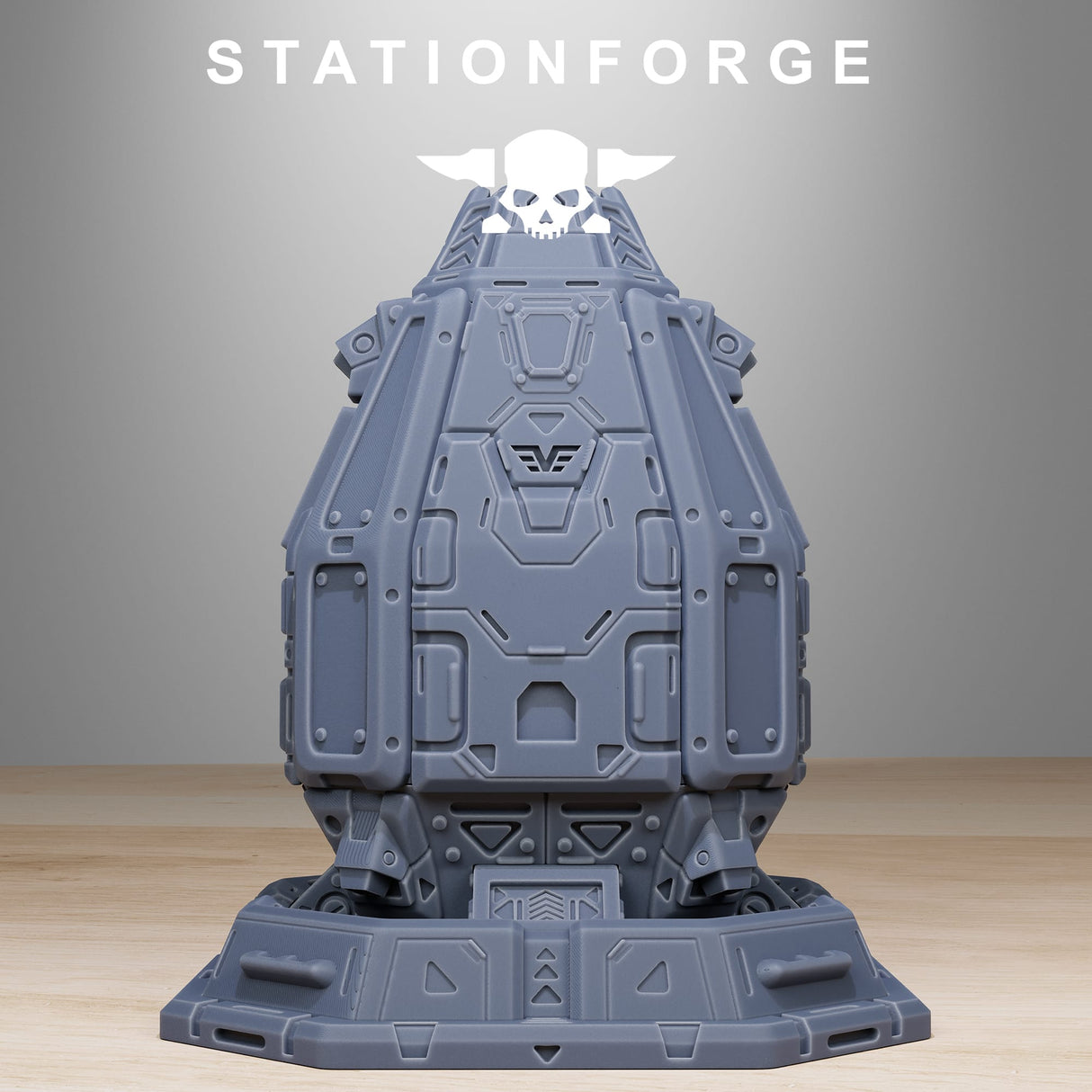 Tabletop Terrain Miniature Vaskar Drop Pod