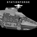 Tabletop Terrain Miniature Vaskar Dropship