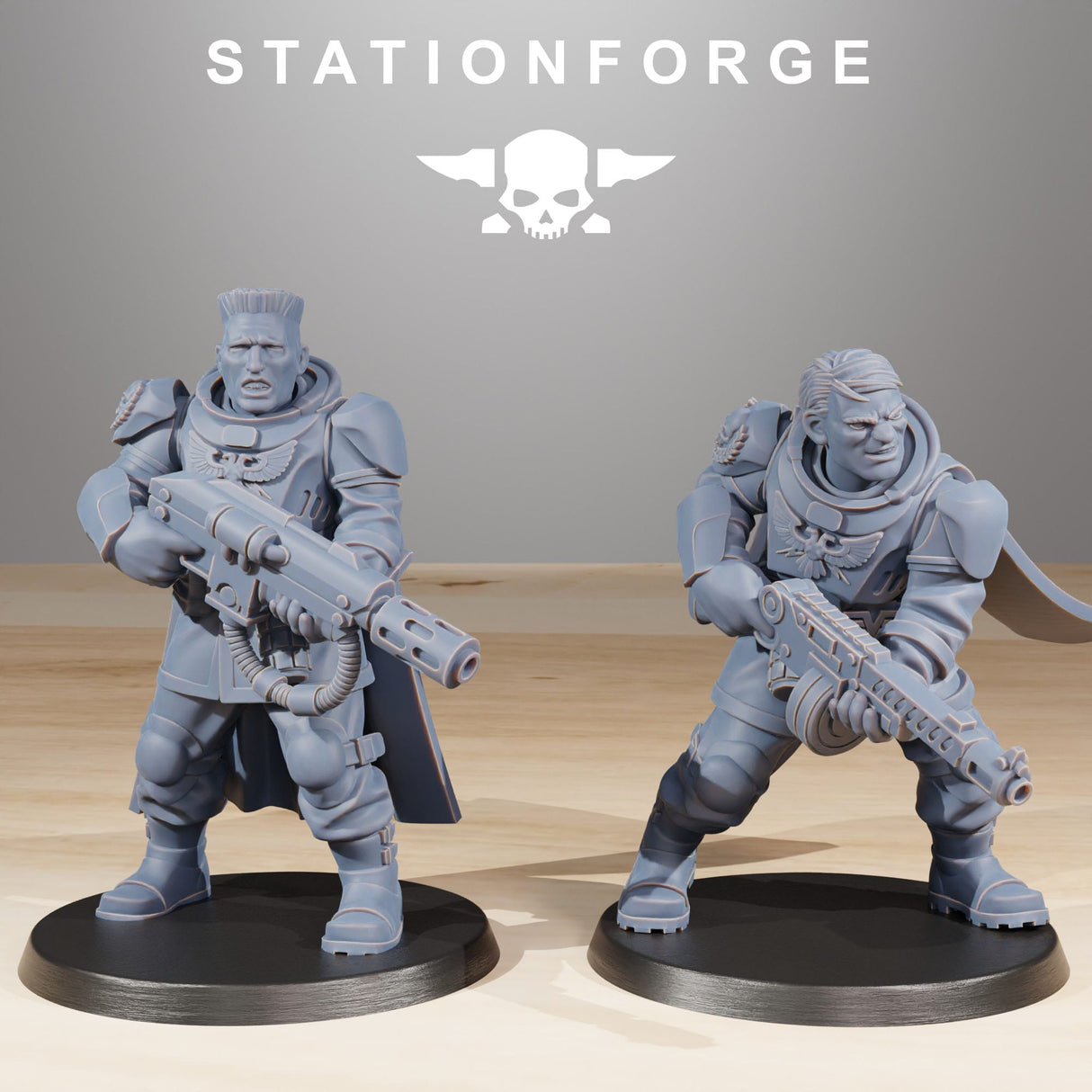 Tabletop Terrain Miniature Vaskar Freedom Fighters
