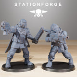 Tabletop Terrain Miniature Vaskar Freedom Fighters