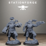 Tabletop Terrain Miniature Vaskar Heavy Squad