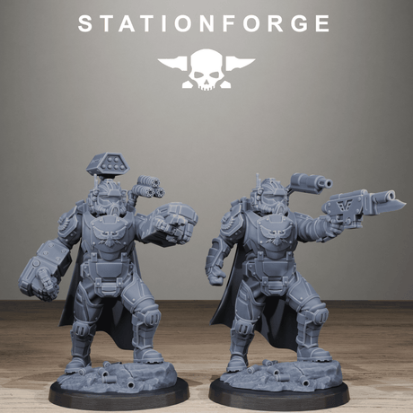 Tabletop Terrain Miniature Vaskar Heavy Squad