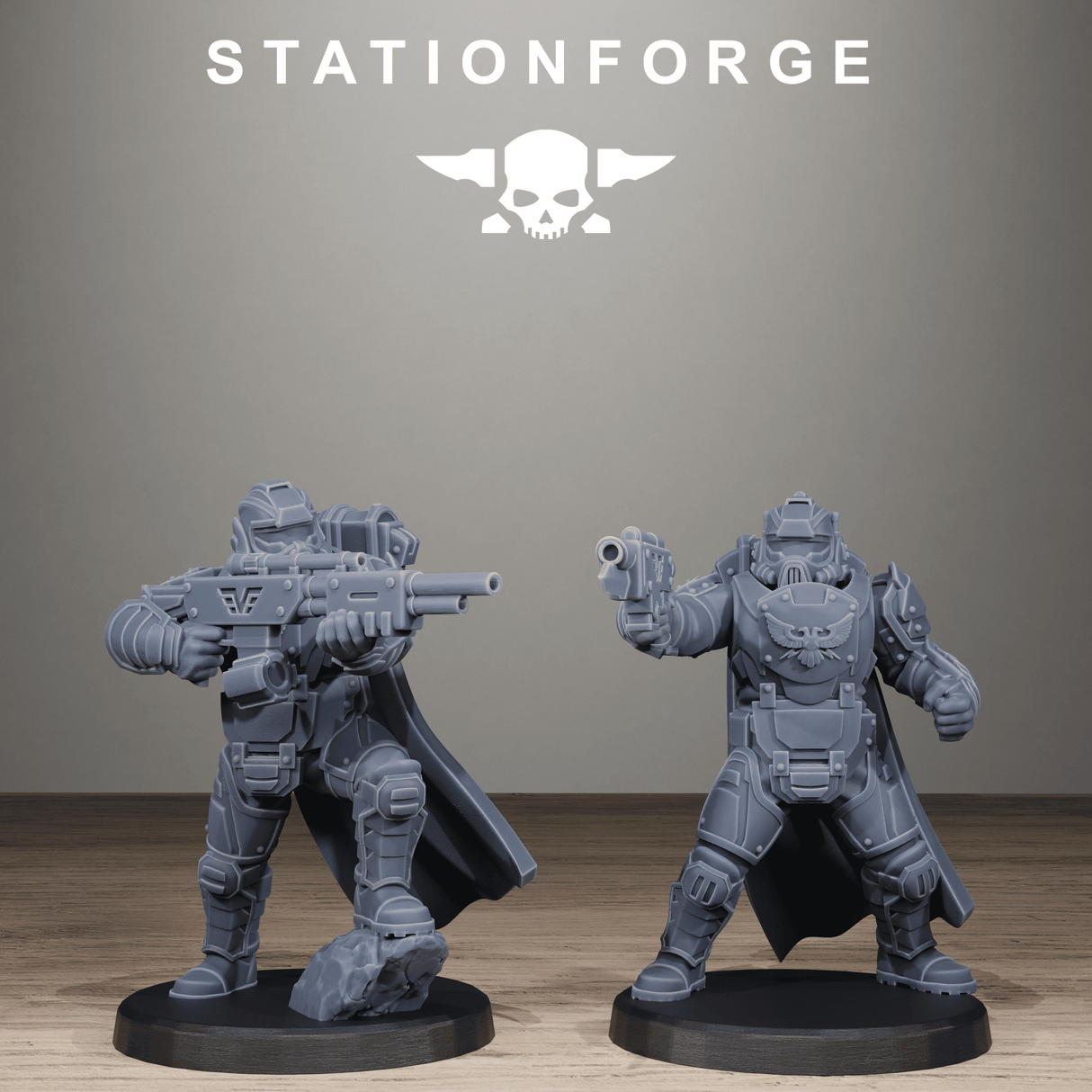Tabletop Terrain Miniature Vaskar Heavy Squad
