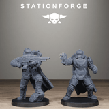 Tabletop Terrain Miniature Vaskar Heavy Squad