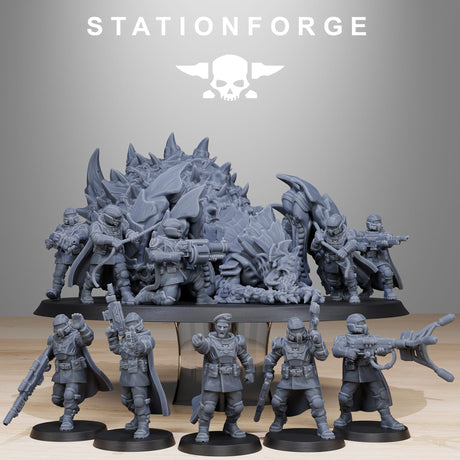 Tabletop Terrain Miniature Vaskar Hunters
