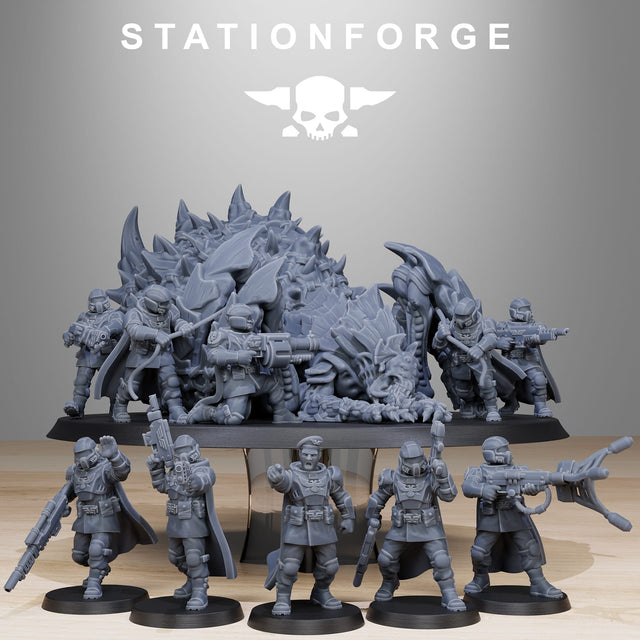Tabletop Terrain Miniature Vaskar Hunters