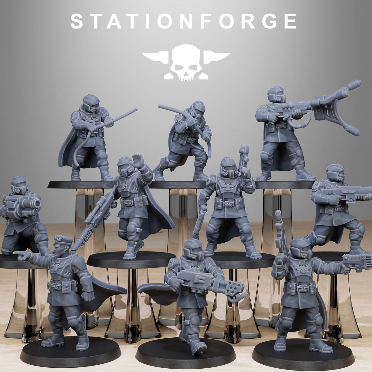 Tabletop Terrain Miniature Vaskar Hunters
