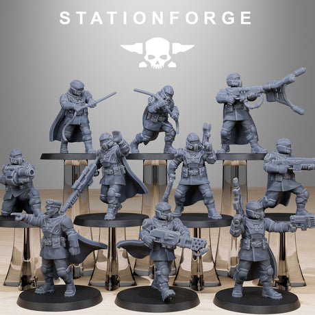 Tabletop Terrain Miniature Vaskar Hunters