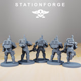 Tabletop Terrain Miniature Vaskar Infantry