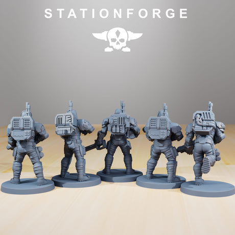 Tabletop Terrain Miniature Vaskar Infantry