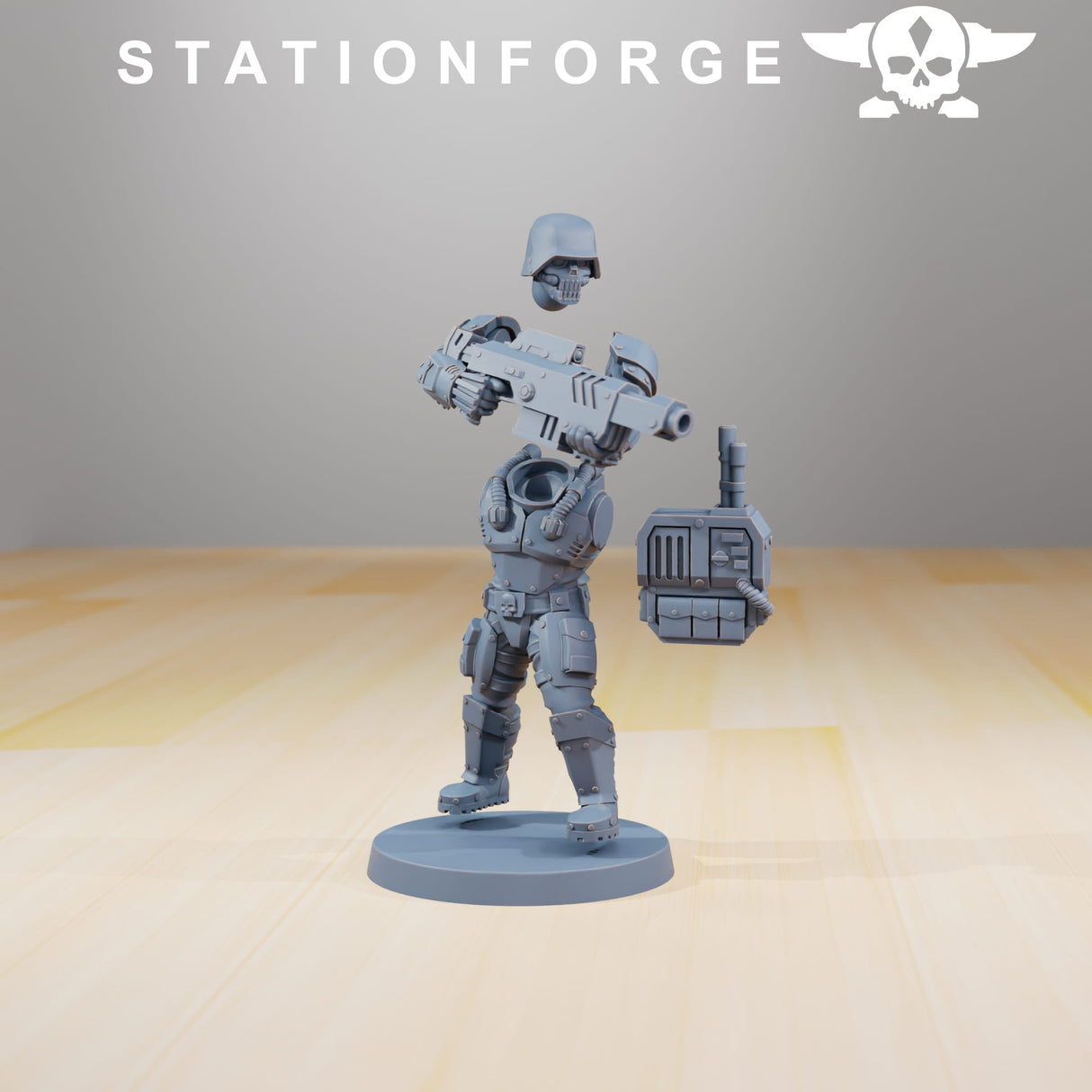Tabletop Terrain Miniature Vaskar Infantry