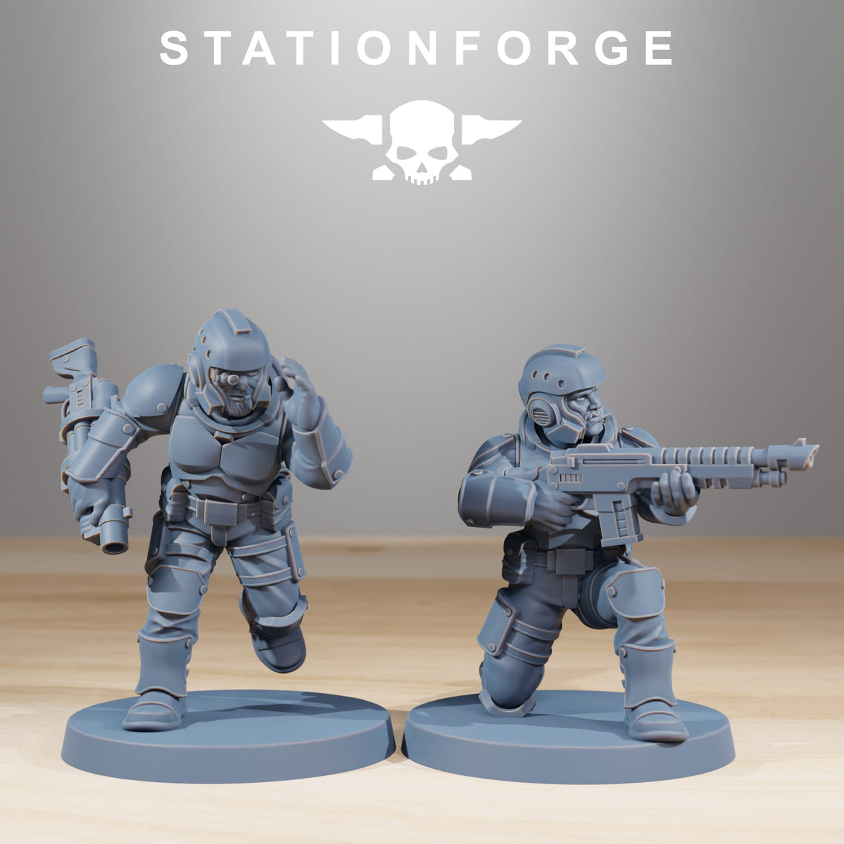 Tabletop Terrain Miniature Vaskar Infantry Builder Kit