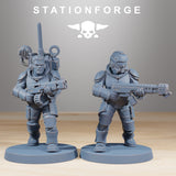 Tabletop Terrain Miniature Vaskar Infantry Builder Kit