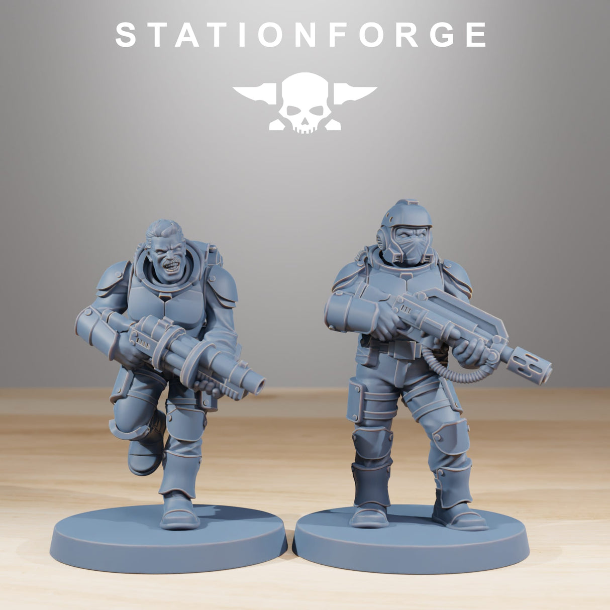 Tabletop Terrain Miniature Vaskar Infantry Builder Kit