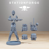 Tabletop Terrain Miniature Vaskar Infantry Builder Kit