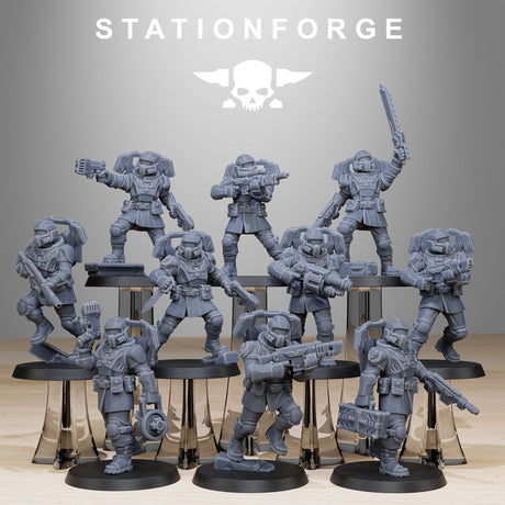 Tabletop Terrain Miniature Vaskar Jump Squad