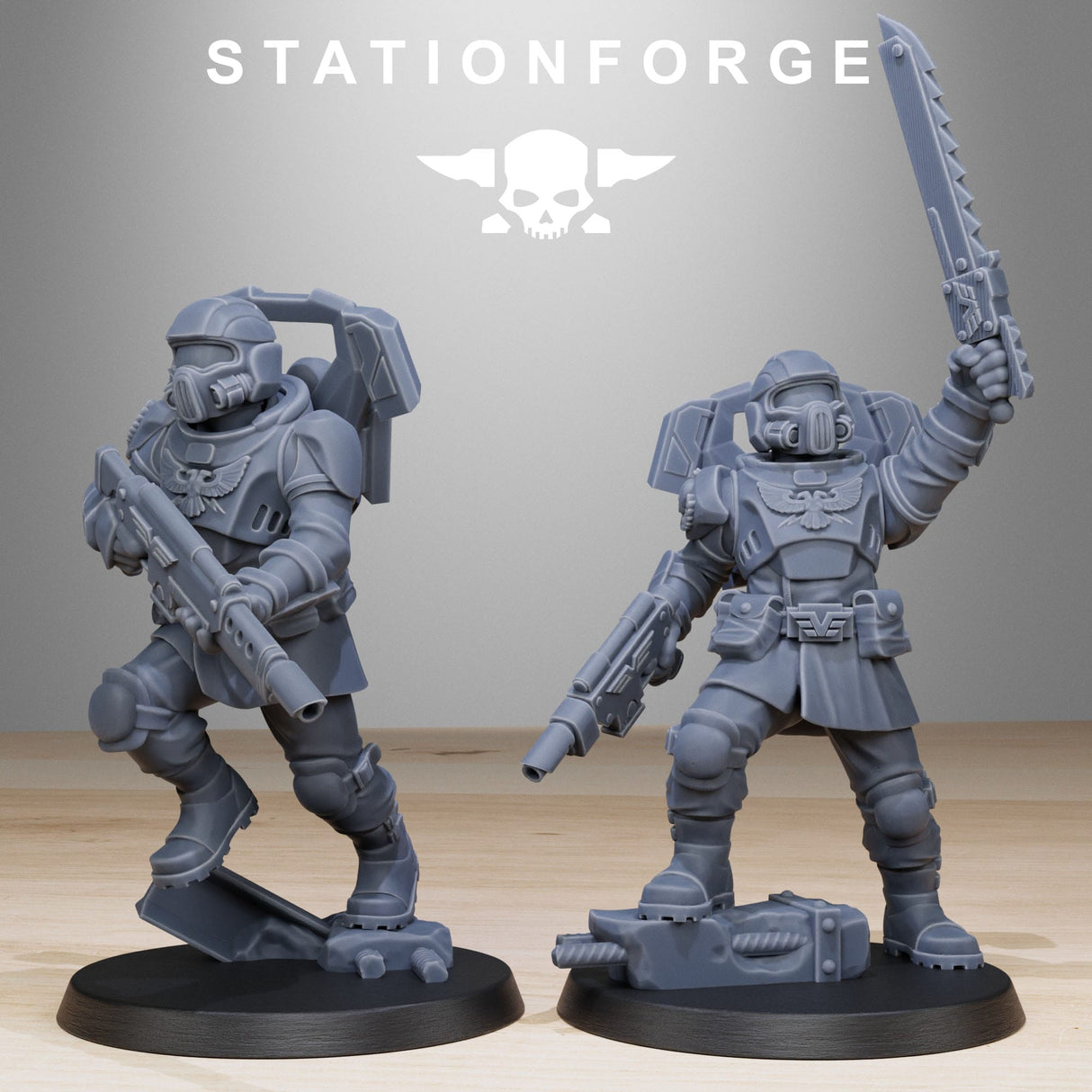 Tabletop Terrain Miniature Vaskar Jump Squad