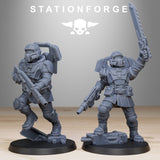 Tabletop Terrain Miniature Vaskar Jump Squad