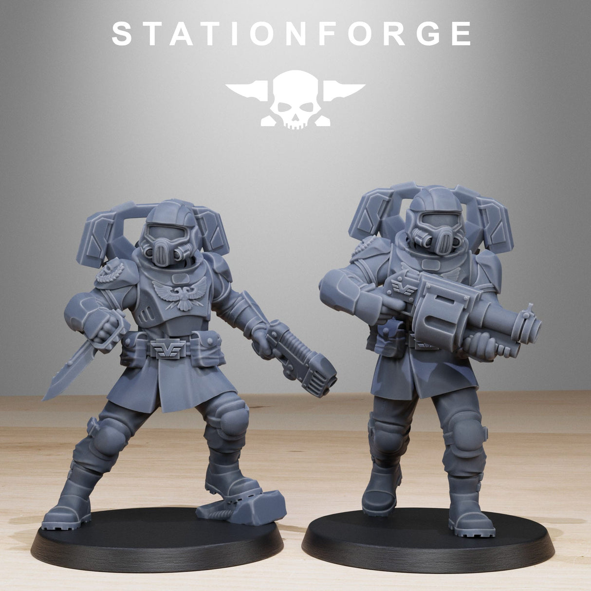 Tabletop Terrain Miniature Vaskar Jump Squad