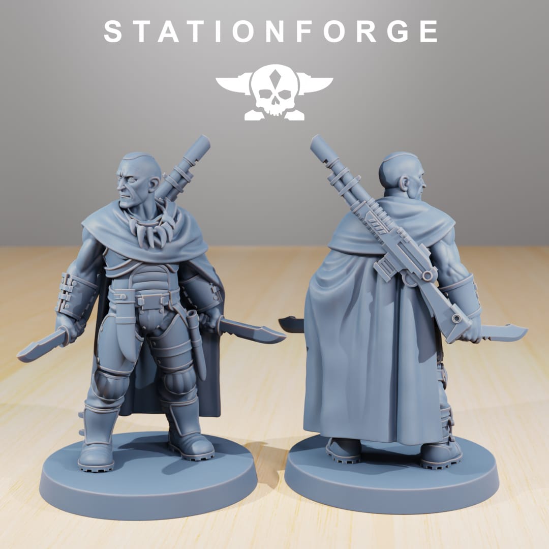 Tabletop Terrain Miniature Vaskar Orkaz Hunters