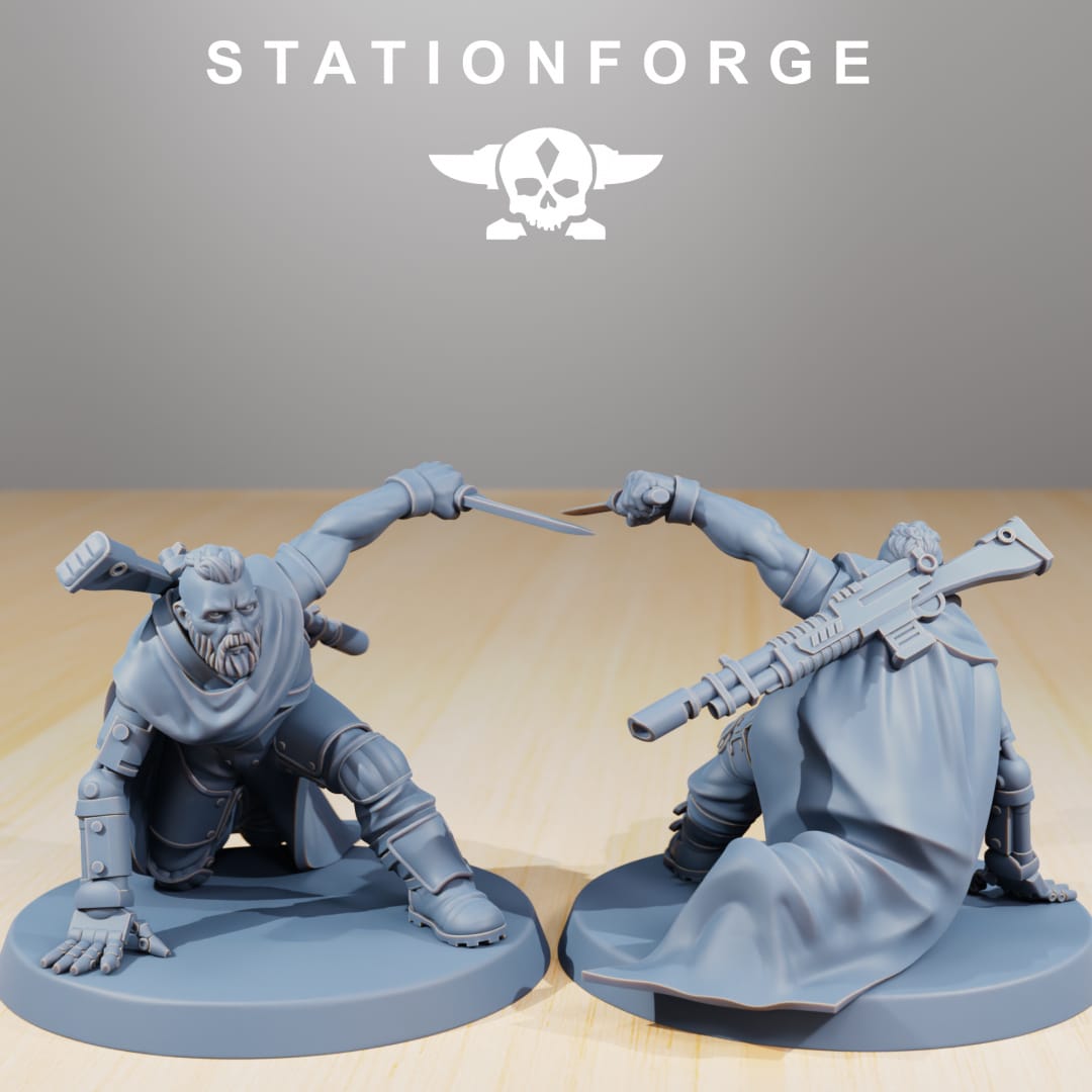 Tabletop Terrain Miniature Vaskar Orkaz Hunters