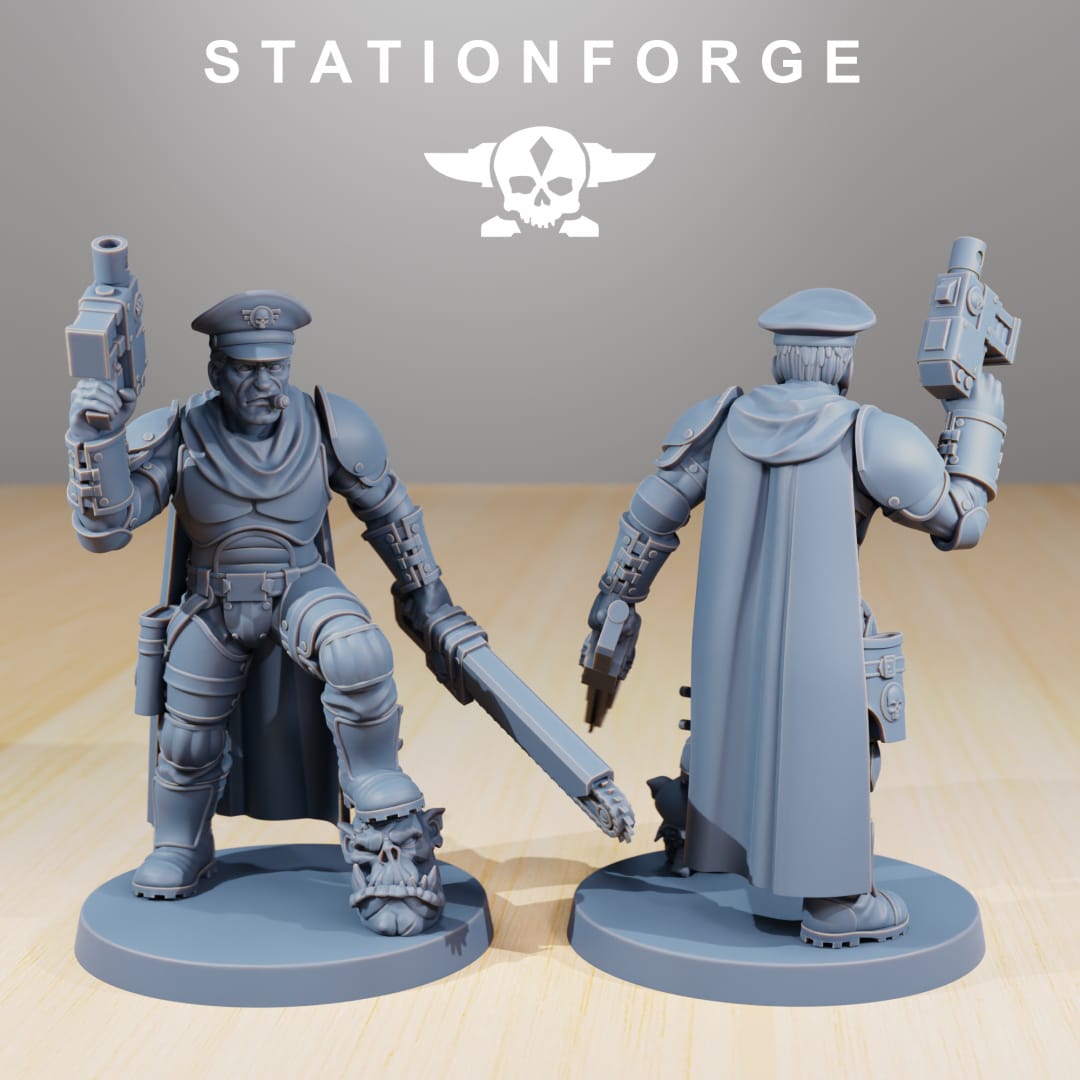 Tabletop Terrain Miniature Vaskar Orkaz Hunters