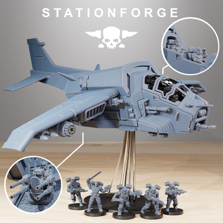 Tabletop Terrain Miniature Vaskar Skyfire