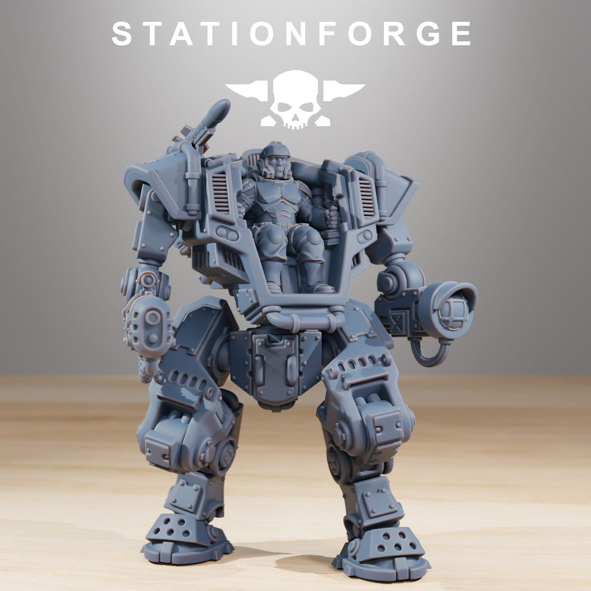 Tabletop Terrain Miniature Vaskar Warmech