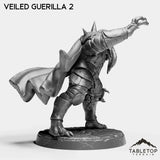 Tabletop Terrain Miniature Veiled Guerrillas - Starspawn Soldiers