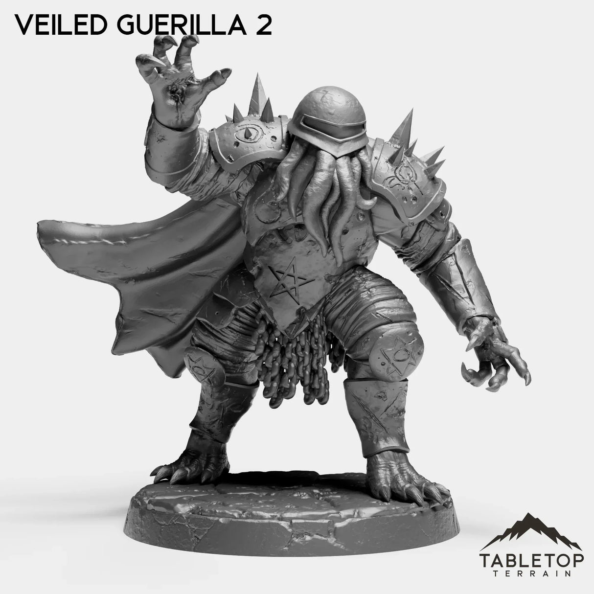 Tabletop Terrain Miniature Veiled Guerrillas - Starspawn Soldiers