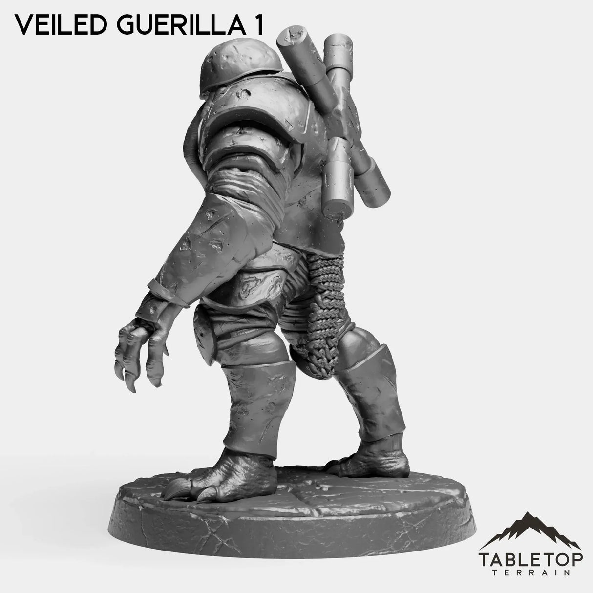 Tabletop Terrain Miniature Veiled Guerrillas - Starspawn Soldiers